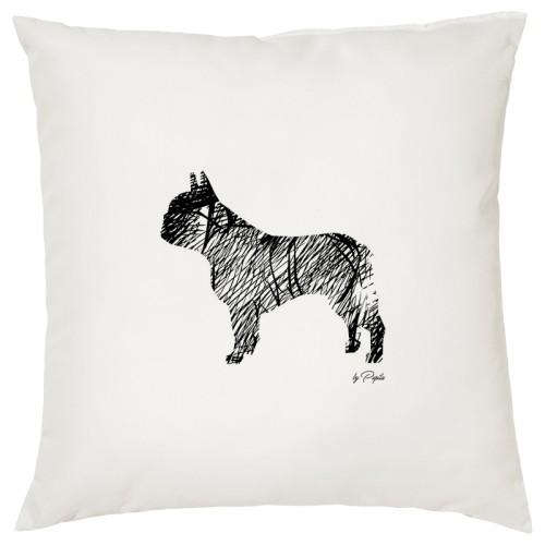 Poszewka Buldog Francuski 40x40 Art
