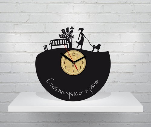 Zegar ścienny Pudel