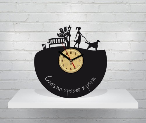 Zegar ścienny Seter Irlandzki