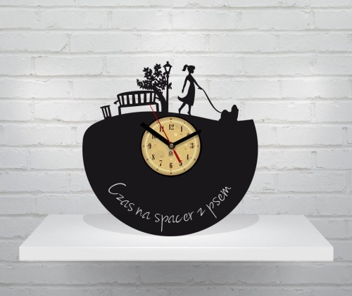 Zegar ścienny Shih Tzu