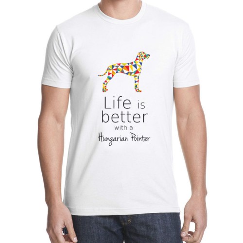 Koszulka męska T-shirt Wyżeł Węgierski