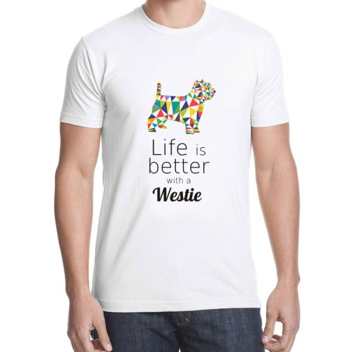 Koszulka męska T-shirt West