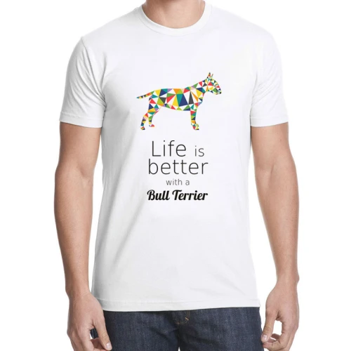 Koszulka męska T-shirt Bulterier