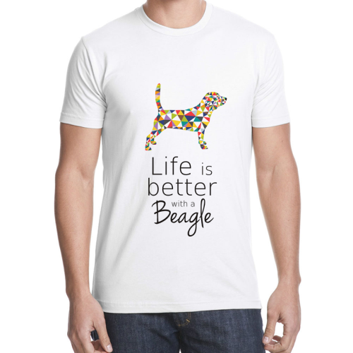Koszulka męska T-shirt Beagle