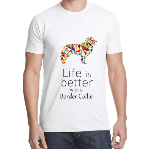 Koszulka męska T-shirt Border Collie