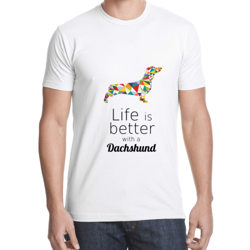 Koszulka męska T-shirt Jamnik