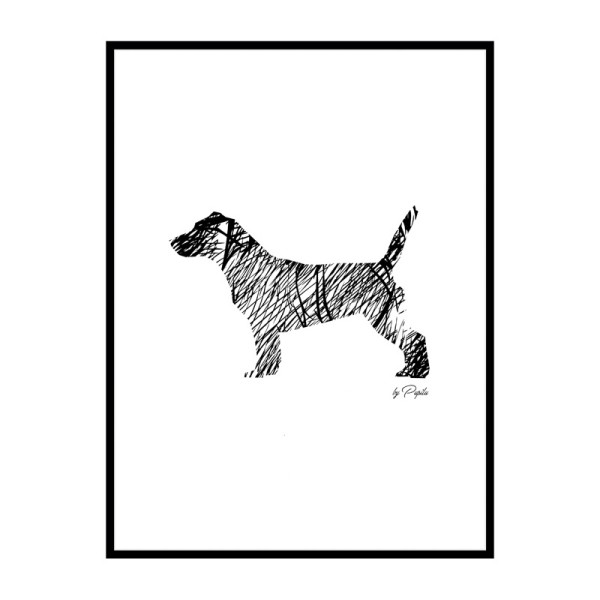 plakat-jack-russell-szkic