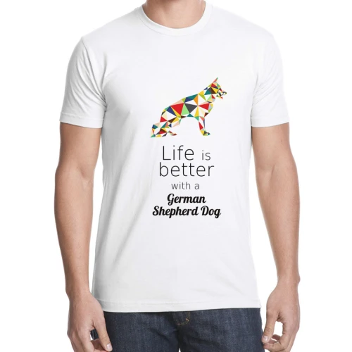 Koszulka męska T-shirt Owczarek Niemiecki