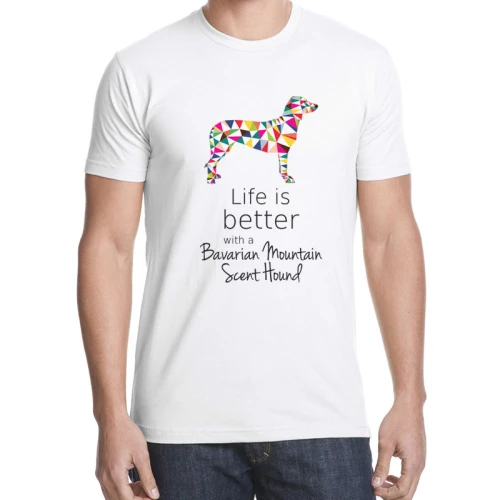 Koszulka męska T-shirt Posokowiec Bawarski