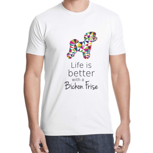 Koszulka męska T-shirt Bichon Frise