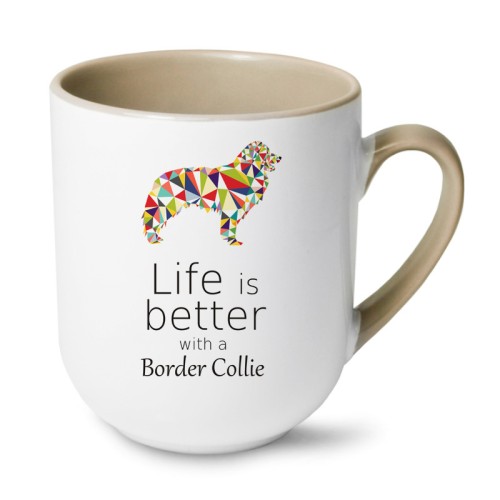 Kubek Border Collie Origami 250 ml