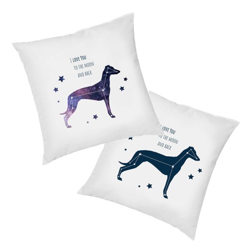 Poszewka na poduszkę 40x40 Whippet Kosmo