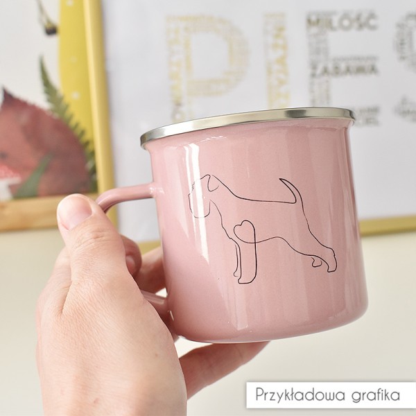 emaliowany-kubek-rozowy-z-psem-03a