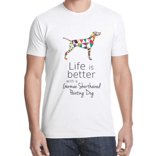 Koszulka męska T-shirt Wyżeł Niemiecki