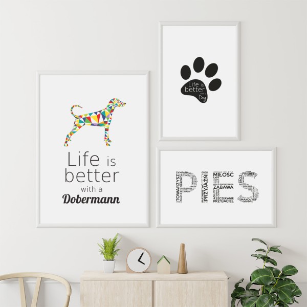 zestaw-plakatow-doberman