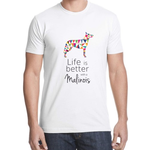 Koszulka męska T-shirt Owczarek Belgijski Malinois