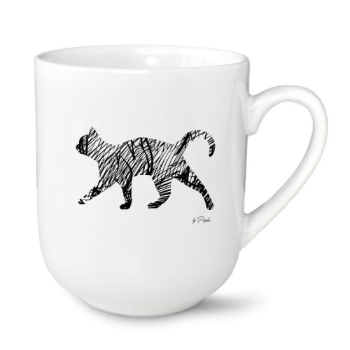 Kubek z kotem Kot z nadrukiem Art 250 ml