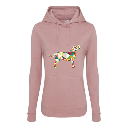 Bluza damska z kapturem Labrador Origami