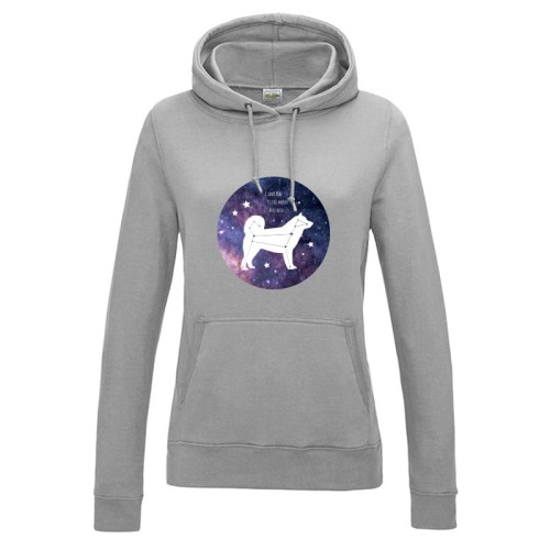 Bluza damska z kapturem Alaskan Malamute Kosmo