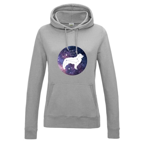 Bluza damska z kapturem Border Collie Kosmo