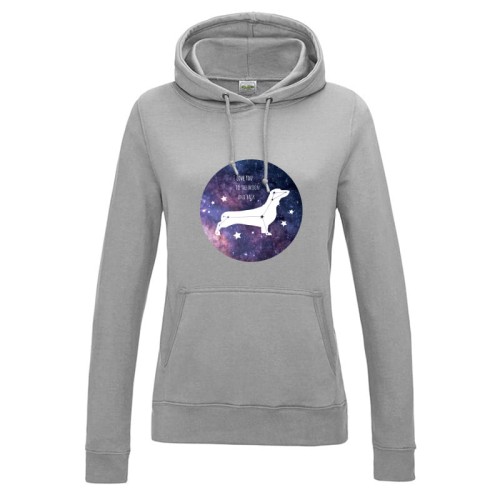 Bluza damska z kapturem Jamnik Kosmo