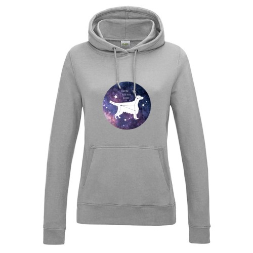 Bluza damska z kapturem Seter Irlandzki Kosmo