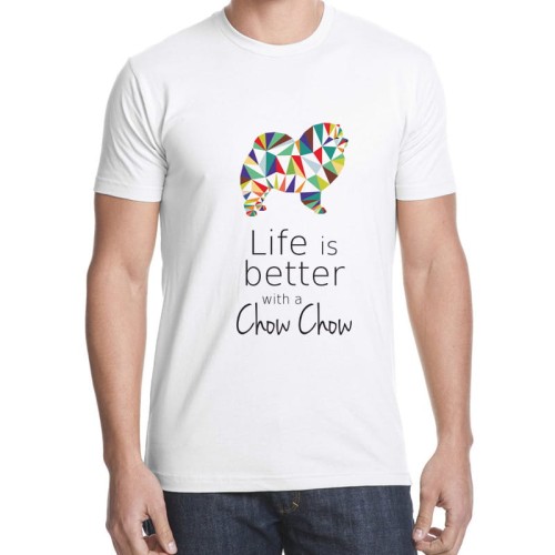Koszulka męska T-shirt Chow Chow