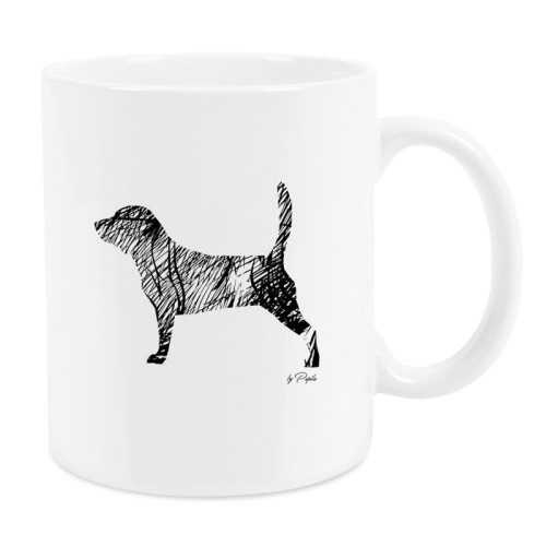 Kubek z psem Beagle Art 330 ml