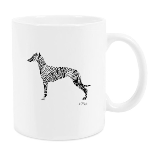 Kubek z psem Whippet Art 330 ml