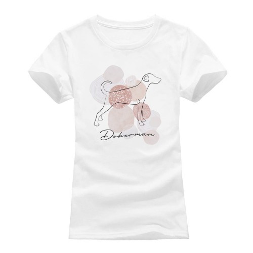 Taliowana koszulka damska DOBERMAN kolekcja Boho