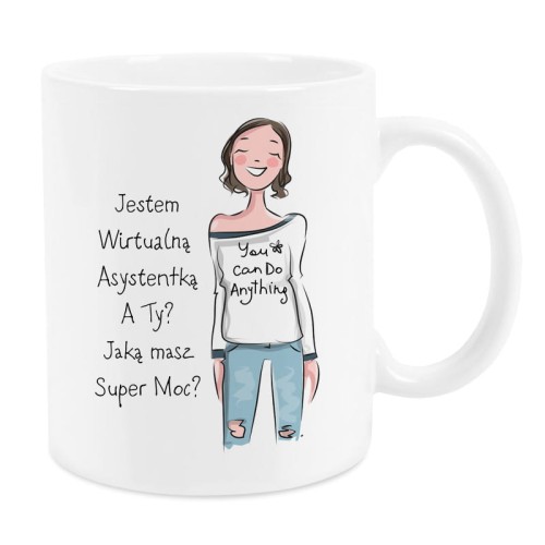 Kubek Wirtualna Asystentka Super Moc 330 ml