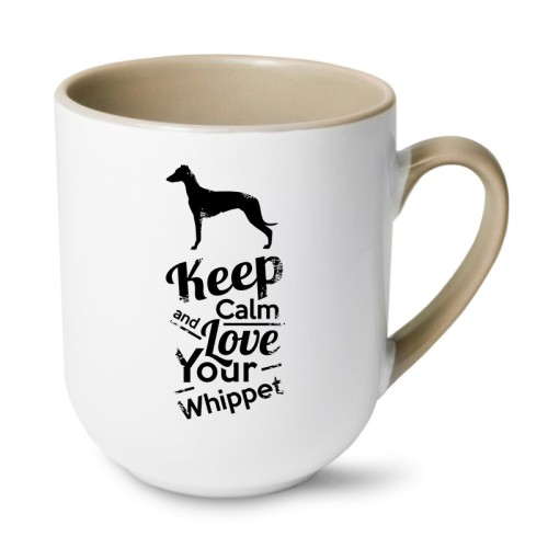 Keep Calm and love your Whippet 250 ml