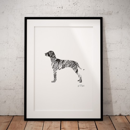 Plakat na ścianę Wyżeł Węgierski Art do salonu