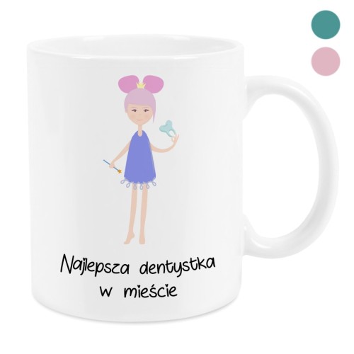 Kubek dla dentysty Wróżka zębuszka 330 ml