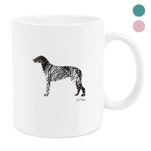 Kubek z psem Wilczarz Irlandzki Art 330 ml